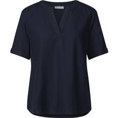 Street One Frauen Bluse - Dunkelblau