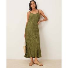 Vila Cami Maxi Slip Dress - Olive Green