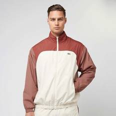 Lacoste Jackets Lacoste Colour Block Track Jacket - Terracotta/Ecru