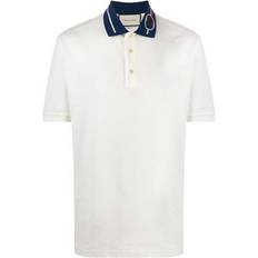 Gucci Interlock G Short Sleeve Polo - White