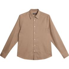 J.Lindeberg Skjorter J.Lindeberg Light Flannel Slim Shirt - Brown
