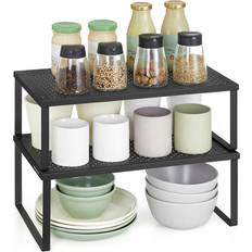 Spice Racks Songmics Spice Racks Set of 2 Ink Black
