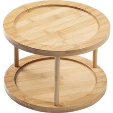 Spice Racks Belfry Kitchen Revolving Spice Rack Wood 19.5cm H X 24.5cm W X 24.5cm D