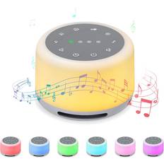 Ljudmaskiner Tomtop Jms White Noise Sound Machine with Mood Light