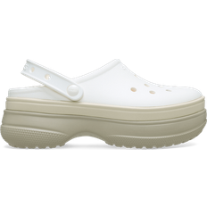 Clogs on sale Crocs Classic Stacked Clogs - Chalk