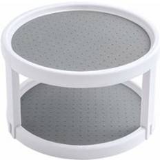 Spice Racks Ikodm 2 Tier Rotating Spice Rack