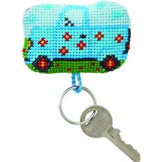 Permin Handarbetskits Permin Broderikit VW-Buss 7x5cm