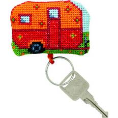 Permin Broderikit Husvagn 7 x 5 cm