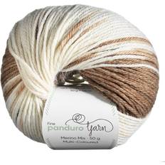 Garn & Håndarbejdsudstyr Panduro Garn Merino Mix Multi-Coloured 50 g Beige