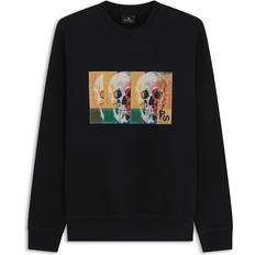 PS Paul Smith Printed Bomuld Sweatshirt - Sort
