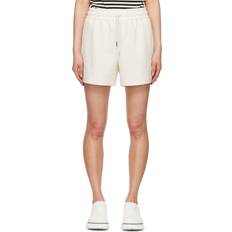 Moncler Bukser & Shorts Moncler Bomuld Hvide Bermuda Shorts Til Kvinder - Hvid