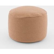 Cottons Poufs Dunelm Arley Cotton Camel Pouffe