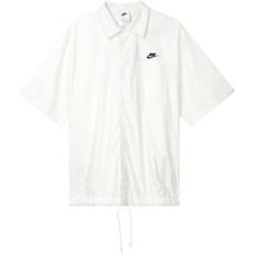 Nike Shirts on sale Nike Club Short Sleeve Oxford Button-Down Shirt Asia Sizing Sail - Beige