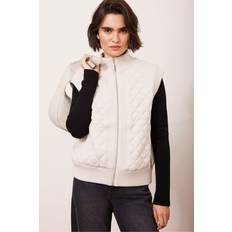 Mint Velvet Gesteppte Weste aus Baumwollmischung -