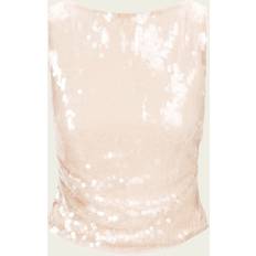 Staud Måne Top Slid Ss25 - Beige