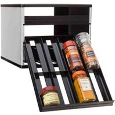 YouCopia Classic 24 Bottle Spice Rack Silver