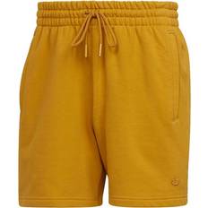 Adidas Gold Trousers & Shorts adidas C Short Ft Solid Color Lacing Sports Shorts - Gold