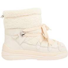 Moncler Insolux Suede Snow Boots - White