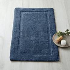 Dorma Sumptuously Soft Bath Mat Deep Sea Blue