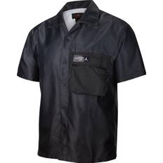Jordan Shirts Jordan Men's Air Gradient Big Pocket Breathable Casual Short Sleeve Shirt - Black