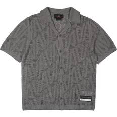 Jordan Shirts Jordan Air x A Ma Maniere Shooting Shirt Asia Sizing Flat Pewter - Grey