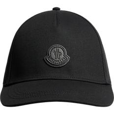 Moncler Hovedbeklædning Moncler Tonal Logo Cap - Black