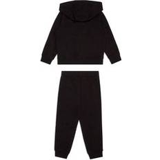 EA7 Boy Cotton Tracksuit - Black