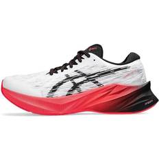 Asics Novablast 3 - White/Black Electric Red