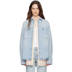Anine Bing Skjorter Anine Bing Dante Shirt Bleached Blue