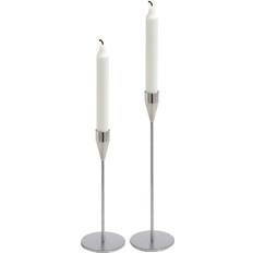 Piet hein venus Piet Hein Venus Jupiter Lysestage 2 Stk H 21/29 cm Rustfrit Stål Fyrfadsstage