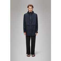 Rains Herre Tøj Rains Suva Hooded Waterproof Long Jacket - Navy