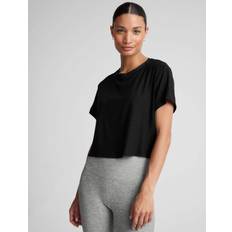 Women's Featherweight Supreme Cropped Tee - Darkest Night