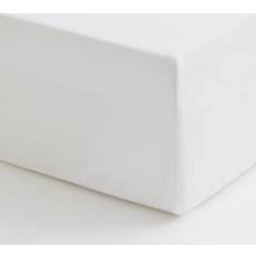 H&M Cotton percale fitted Bed Sheet White (200x160cm)