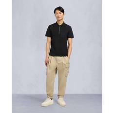 Moose Knuckles Men Tops Moose Knuckles Dalon Polo Shirt - Black