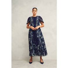 Hobbs Rosella Flutter Sleeve Dress