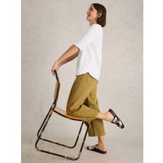 White Stuff Weaver Notch Neck Cotton Top