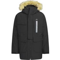 Adidas Coats adidas Furry Down Parka - Black
