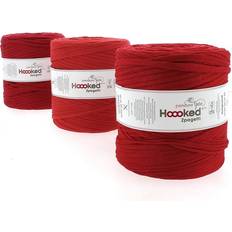 Hoooked Zpagetti Medium Trikågarn 900 g Röd ZP005-7