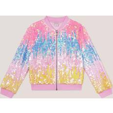 Monsoon Kids' Sequin Bomber Jacket - Multi