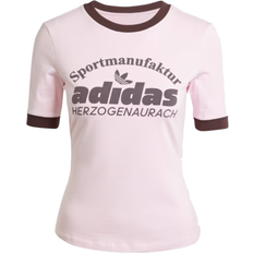adidas Retro Graphic Tee Asia Sizing - Pink