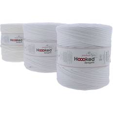 Hoooked Zpagetti Medium Trikågarn 900 g Vit ZP005-1