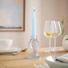 Blue Candle Holders Dunelm Oceanscape Fish Glass Blue Candle Holder