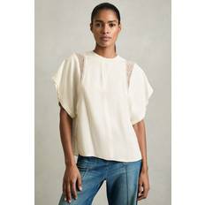 Reiss Lace-Insert T-Shirt -