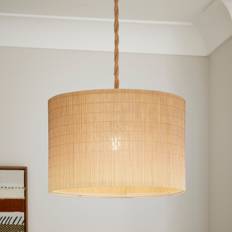 Bamboo Lamp Parts Dunelm Ombre Bamboo Drum Lamp - Natural Shade