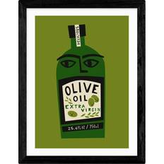 Velvet Framed Art East End Prints Fox & Velvet Olive Oil Print Framed Art
