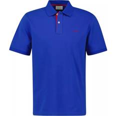 Gant Piqué Polo Shirt - Bleu