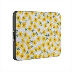Yellow Sleeves Burga Summer Scent Yellow Flower Laptop Sleeve 16 inches