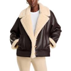 Shearling Coats A.L.C. Aubrey Faux Shearling Coat - Large