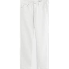 AG Mari Mid-Rise Slim Straight Crop Jeans - Misty Grey