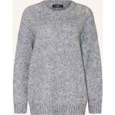 Silver Jumpers Max Mara Weekend Antony Textured Knit Jumper - Grey